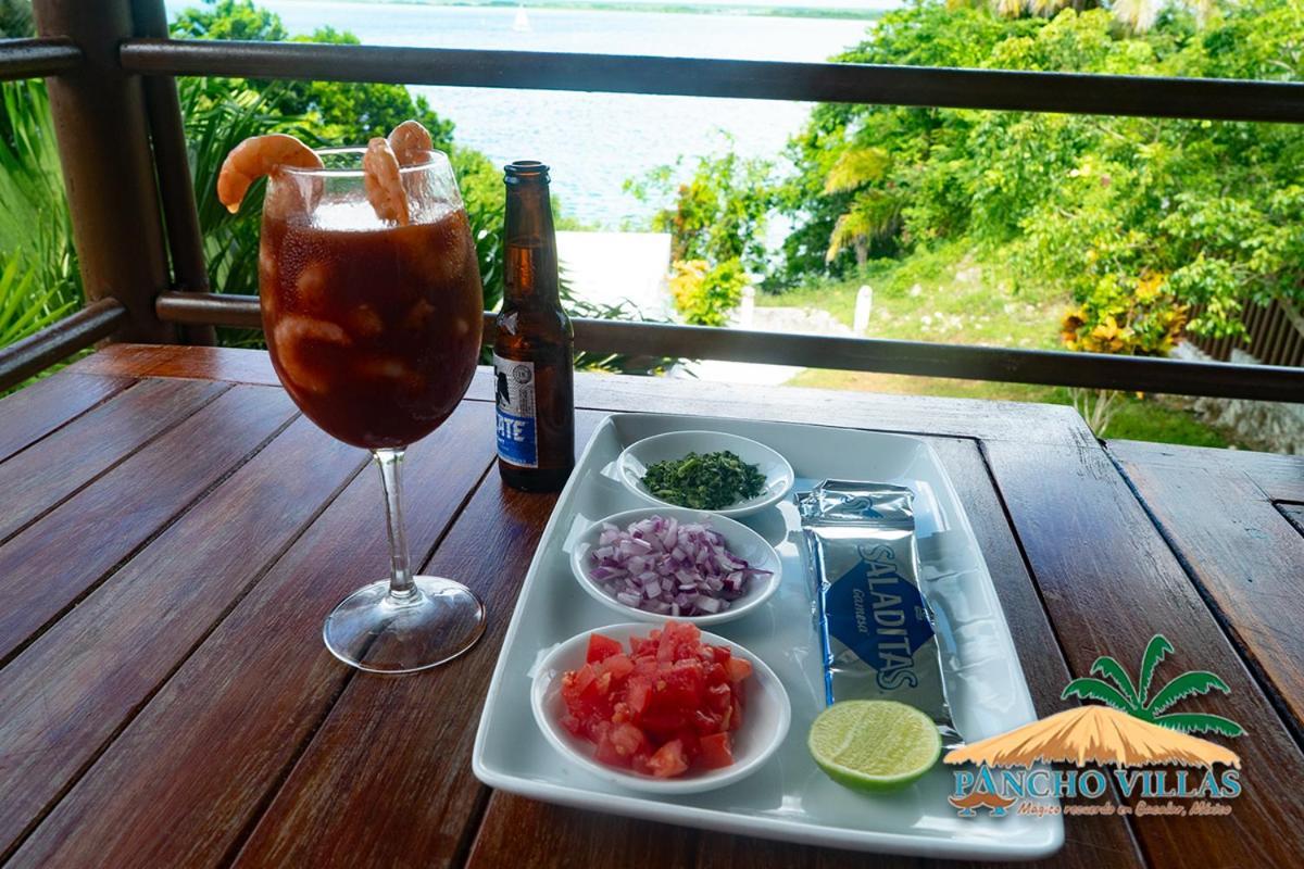 Hotel Pancho Villas Bacalar - Kayyaks Gratis المظهر الخارجي الصورة